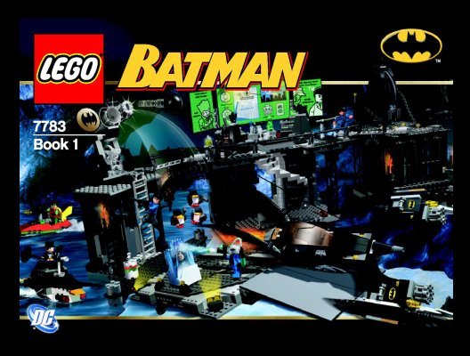 Bauanleitungen LEGO - 7783 - The Batcave™: The Penguin™ and Mr. Freez: Page 1