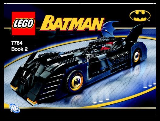 Bauanleitungen LEGO - 7784 - The Batmobile™: Ultimate Collectors' Edi: Page 1