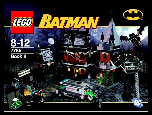 Bauanleitungen LEGO - 7785 - Arkham Asylum™: Page 1