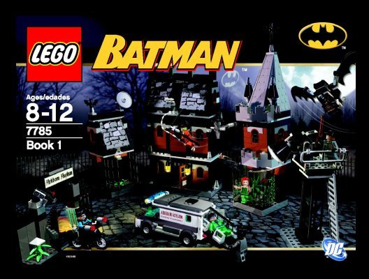 Bauanleitungen LEGO - 7785 - Arkham Asylum™: Page 1