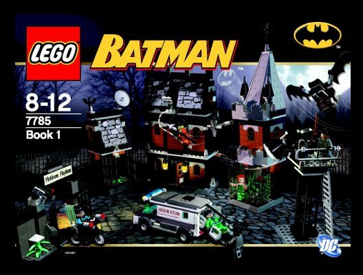 Bauanleitungen LEGO - 7785 - Arkham Asylum™: Page 1