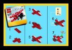 Bauanleitungen LEGO - 7797 - Bi-Plane: Page 1