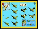 Bauanleitungen LEGO - 7808 - Yellow airplane: Page 2