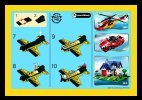 Bauanleitungen LEGO - 7808 - Yellow airplane: Page 2