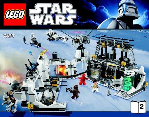 Bauanleitungen LEGO - 7879 - Hoth Echo Base™: Page 1