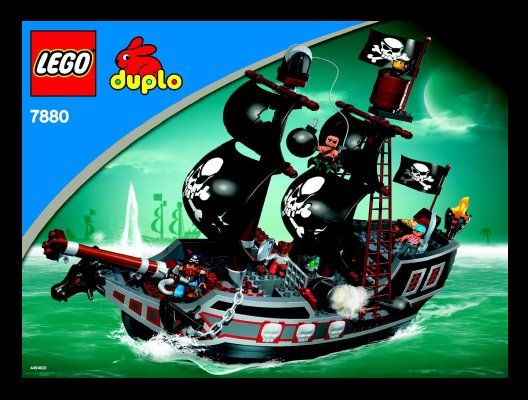 Bauanleitungen LEGO - 7880 - DUPLO® Big Pirate Ship: Page 1