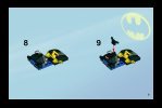 Bauanleitungen LEGO - 7886 - The Batcycle™: Harley Quinn's Hammer Tru: Page 9