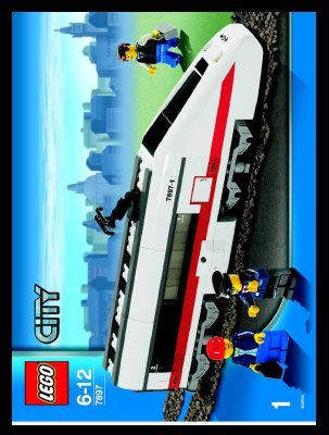 Bauanleitungen LEGO - 7897 - Passenger Train: Page 1