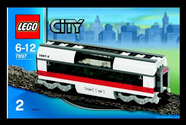 Bauanleitungen LEGO - 7897 - Passenger Train: Page 1