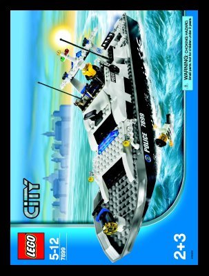 Bauanleitungen LEGO - 7899 - Police Boat: Page 1