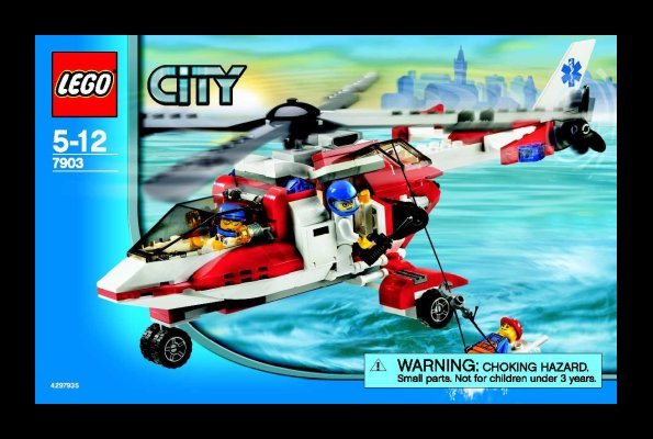 Bauanleitungen LEGO - 7903 - Rescue Helicopter: Page 1