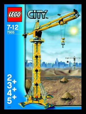 Bauanleitungen LEGO - 7905 - Building Crane: Page 1