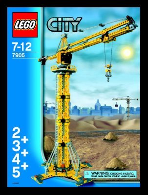 Bauanleitungen LEGO - 7905 - Building Crane: Page 1