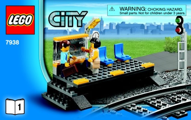 Bauanleitungen LEGO - City - 7938 - Passagierzug: Page 1