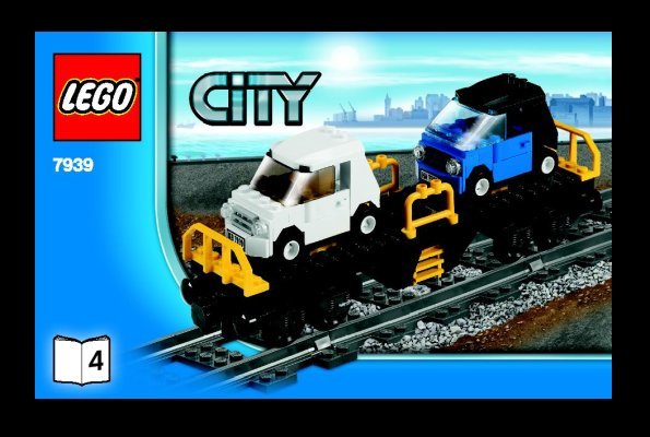 Bauanleitungen LEGO - City - 7939 - Cargo Train: Page 1