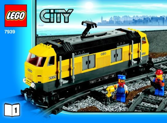 Bauanleitungen LEGO - City - 7939 - Cargo Train: Page 1