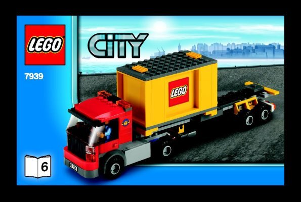 Bauanleitungen LEGO - City - 7939 - Cargo Train: Page 1