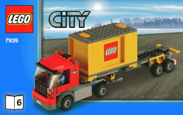 Bauanleitungen LEGO - City - 7939 - Cargo Train: Page 1