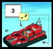 Bauanleitungen LEGO - 7944 - Fire Hovercraft: Page 29