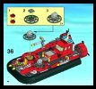 Bauanleitungen LEGO - 7944 - Fire Hovercraft: Page 42