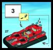 Bauanleitungen LEGO - 7944 - Fire Hovercraft: Page 29