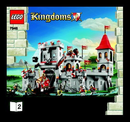 Bauanleitungen LEGO - 7946 - King's Castle: Page 1