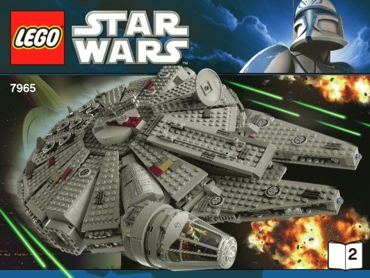 Bauanleitungen LEGO - Star Wars - 7965 - Millennium Falcon™: Page 1