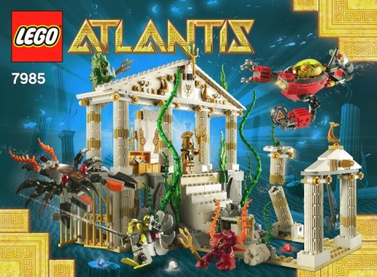 Bauanleitungen LEGO - 7985 - City of Atlantis: Page 1