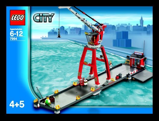 Bauanleitungen LEGO - 7994 - LEGO City Harbor: Page 1