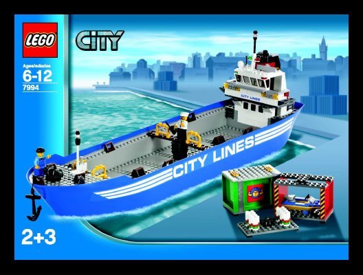 Bauanleitungen LEGO - 7994 - LEGO City Harbor: Page 1