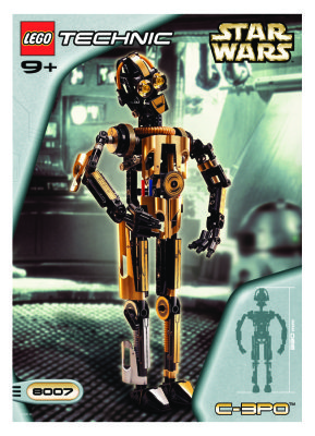 Bauanleitungen LEGO - 8007 - C-3PO™: Page 1