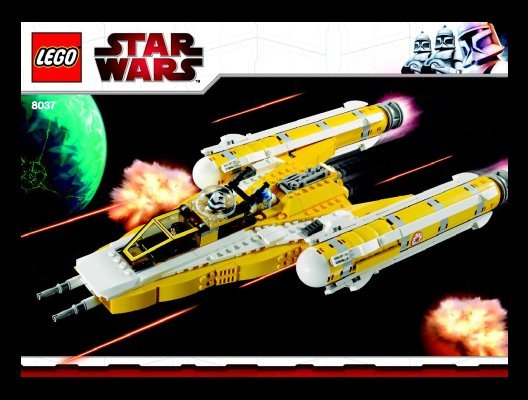 Bauanleitungen LEGO - 8037 - Anakin's Y-wing Starfighter™: Page 1