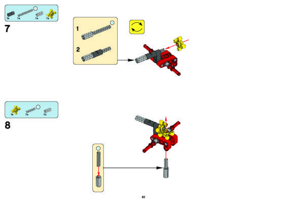 Bauanleitungen LEGO - 8041 - Race Truck: Page 1