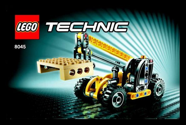 Bauanleitungen LEGO - 8045 - Mini Telehandler: Page 1