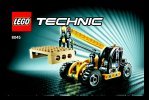 Bauanleitungen LEGO - 8045 - Mini Telehandler: Page 1