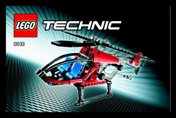 Bauanleitungen LEGO - 8046 - Helicopter: Page 1