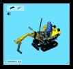 Bauanleitungen LEGO - 8047 - Compact Excavator: Page 41