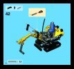 Bauanleitungen LEGO - 8047 - Compact Excavator: Page 42