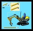 Bauanleitungen LEGO - 8047 - Compact Excavator: Page 44