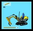 Bauanleitungen LEGO - 8047 - Compact Excavator: Page 45