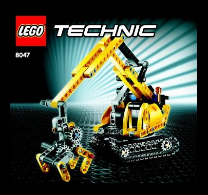 Bauanleitungen LEGO - 8047 - Compact Excavator: Page 1