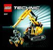 Bauanleitungen LEGO - 8047 - Compact Excavator: Page 1