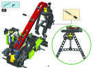 Bauanleitungen LEGO - 8049 - Tractor with Log Loader: Page 39