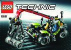 Bauanleitungen LEGO - 8049 - Tractor with Log Loader: Page 1