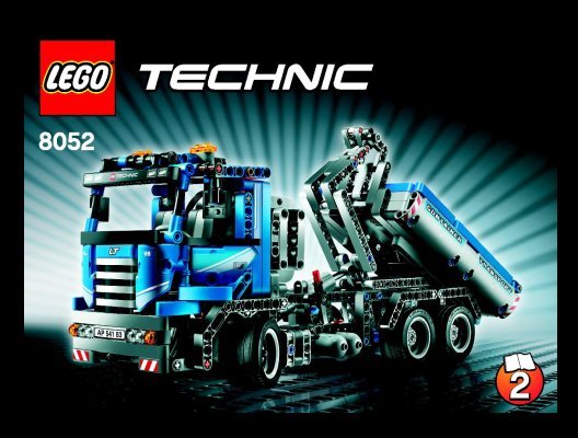 Bauanleitungen LEGO - 8052 - Container Truck: Page 1