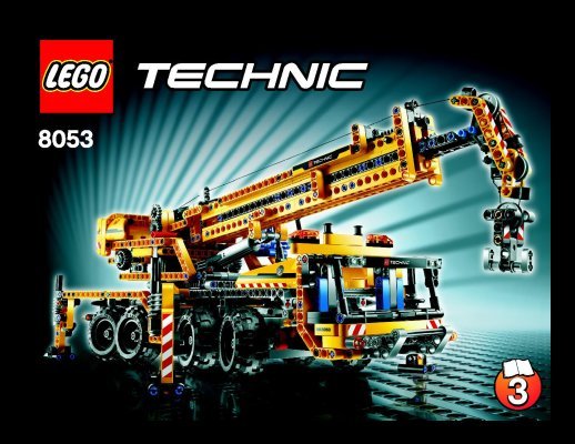 Bauanleitungen LEGO - 8053 - Mobile Crane: Page 1