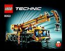 Bauanleitungen LEGO - 8053 - Mobile Crane: Page 1