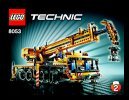 Bauanleitungen LEGO - 8053 - Mobile Crane: Page 1