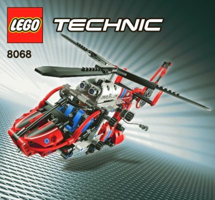 Bauanleitungen LEGO - 8068 - Rescue Helicopter: Page 1