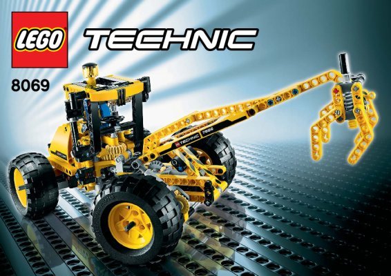 Bauanleitungen LEGO - 8069 - Backhoe Loader: Page 1